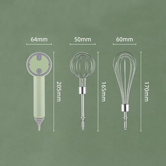 Mini Batedeira Elétrica Recarregável Portátil Triturador de Alimentos Mixer de Mão Misturador com Fuê