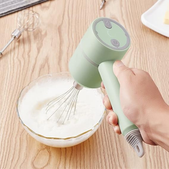 Mini Batedeira Elétrica Recarregável Portátil Triturador de Alimentos Mixer de Mão Misturador com Fuê