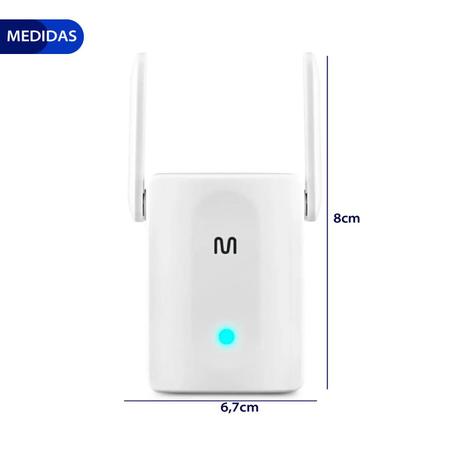 Repetidor Amplificador Extensor Sinal Wifi 7 Anos De Garantia