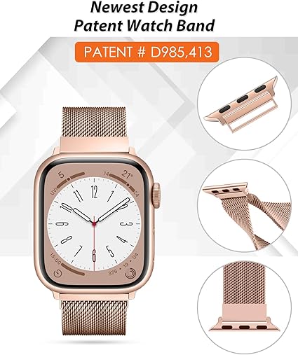 Pulseira Smartwatch Metal Milanese