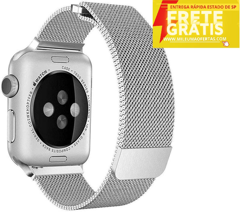 Pulseira Smartwatch Metal Milanese