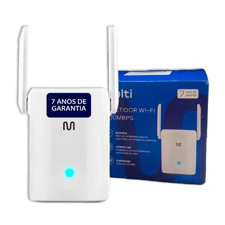 Repetidor Amplificador Extensor Sinal Wifi 7 Anos De Garantia