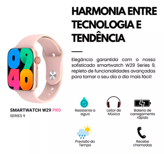 Smartwatch Inteligente X9 Pro Serie 9 - Lançamento