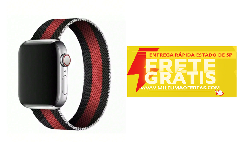 Pulseira Smartwatch Metal Milanese