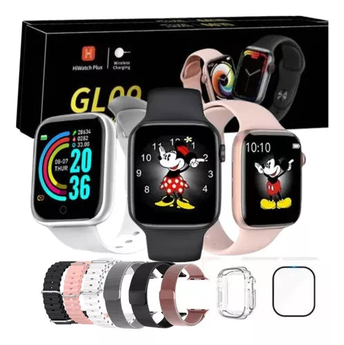 Smartwatch Masculino E Feminino Top Inteligente Relógio Gl09