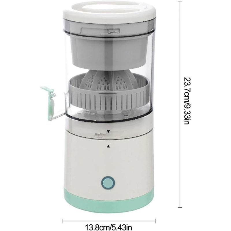 Espremedor Elétrico Laranja Limão Frutas P/ Fazer Sucos Recarregável