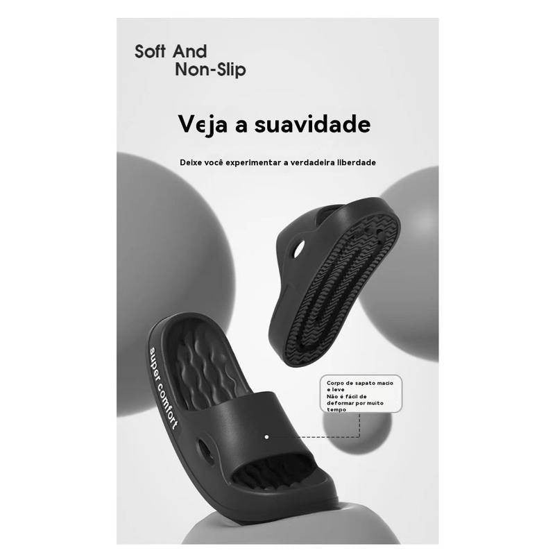 Chinelos de plataforma grossa - Super Confortável - Unisex